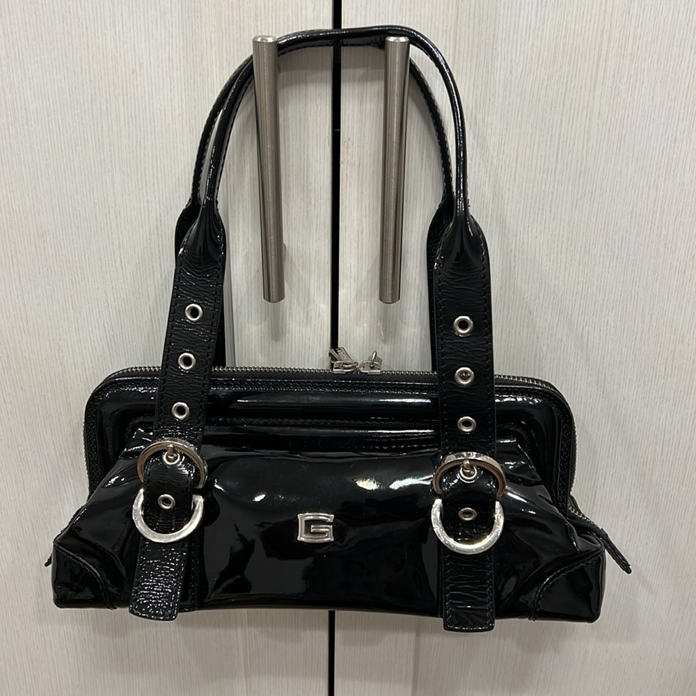 Women’s vintage Giudi Italian Black patent bag
